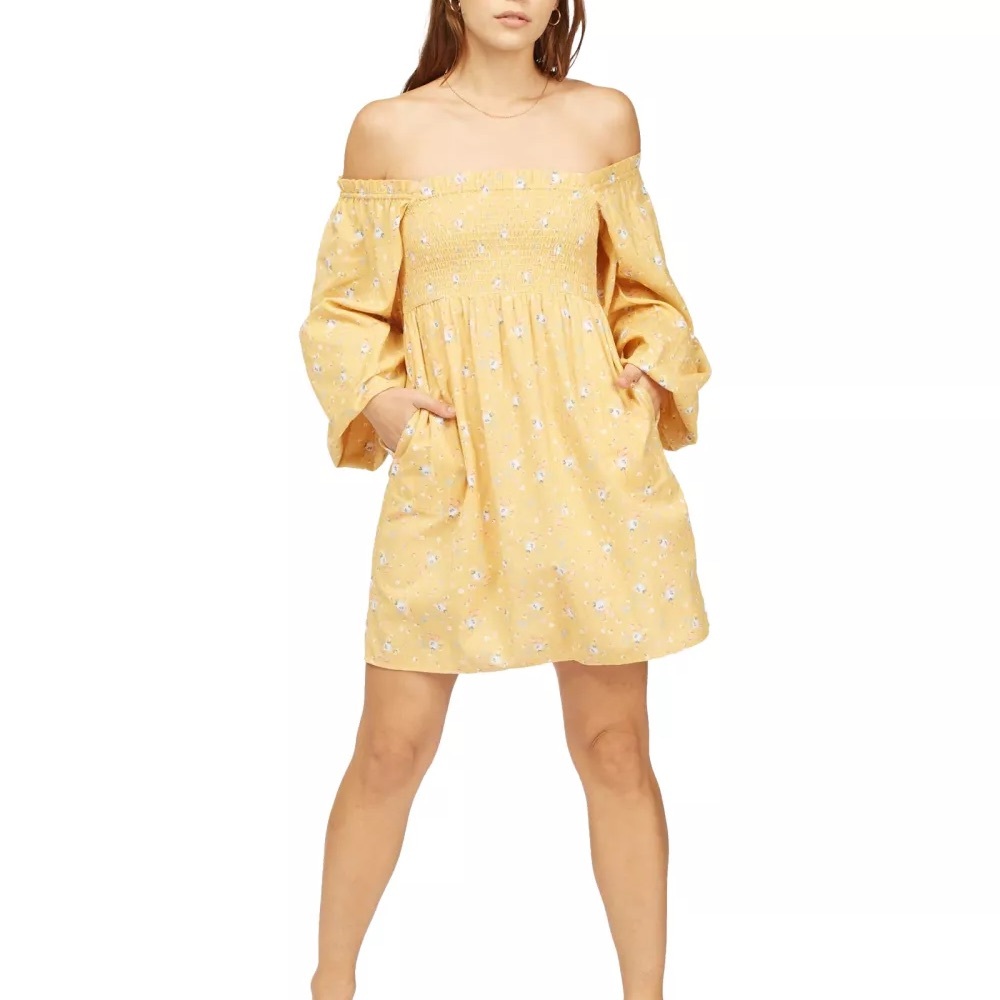 Billabong x Wrangler Bellflower Floral Mini Dress